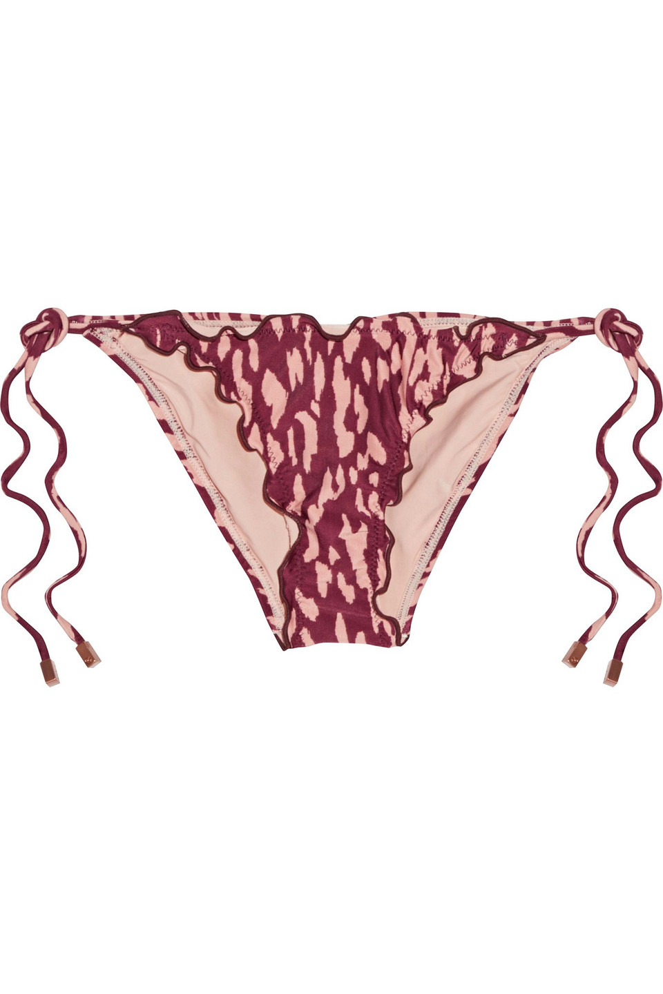 Bali Ripple low-rise printed bikini briefs