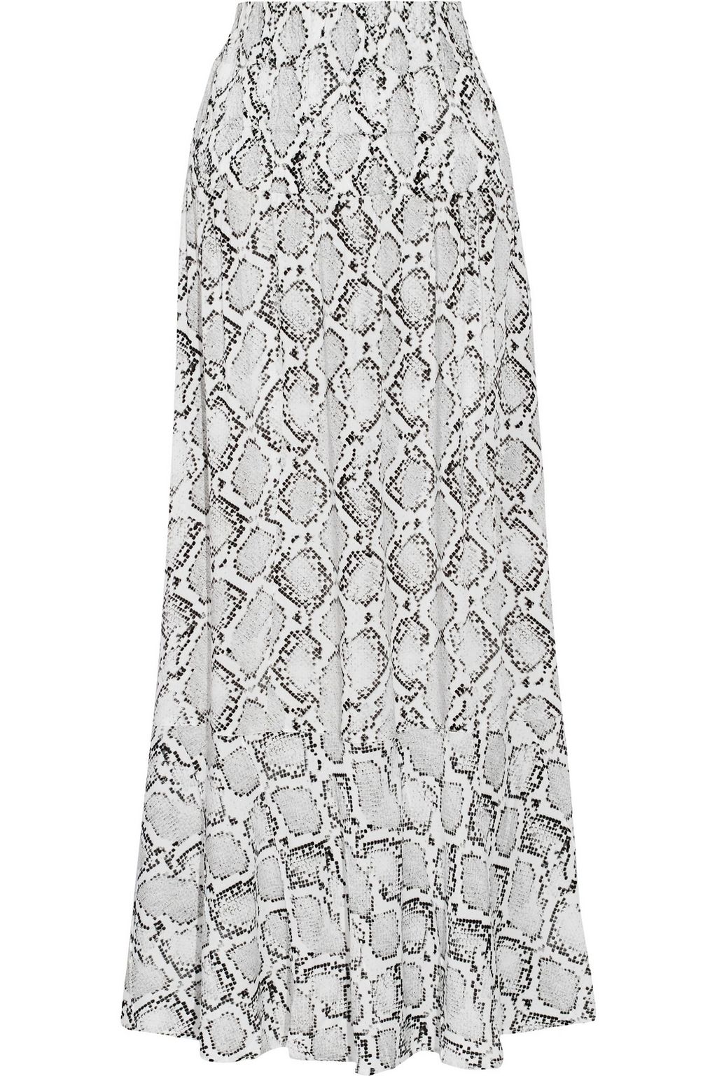 snake maxi skirt