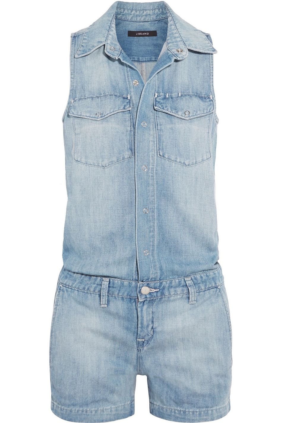 light denim playsuit