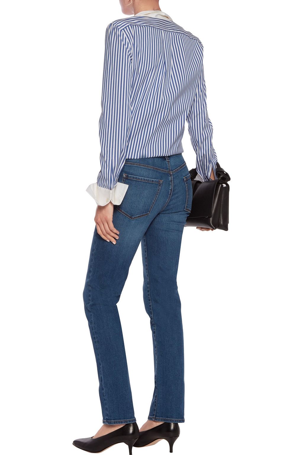 J BRAND Amelia mid-rise slim-leg jeans