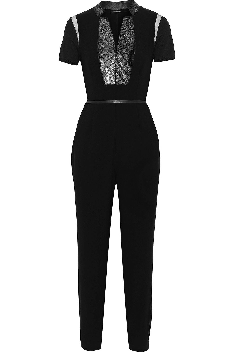 tahari cropped jumpsuit
