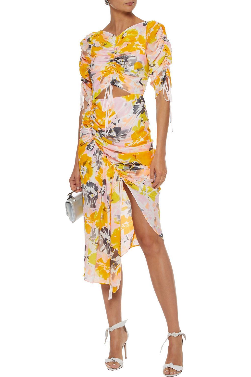 alice mccall yellow floral dress