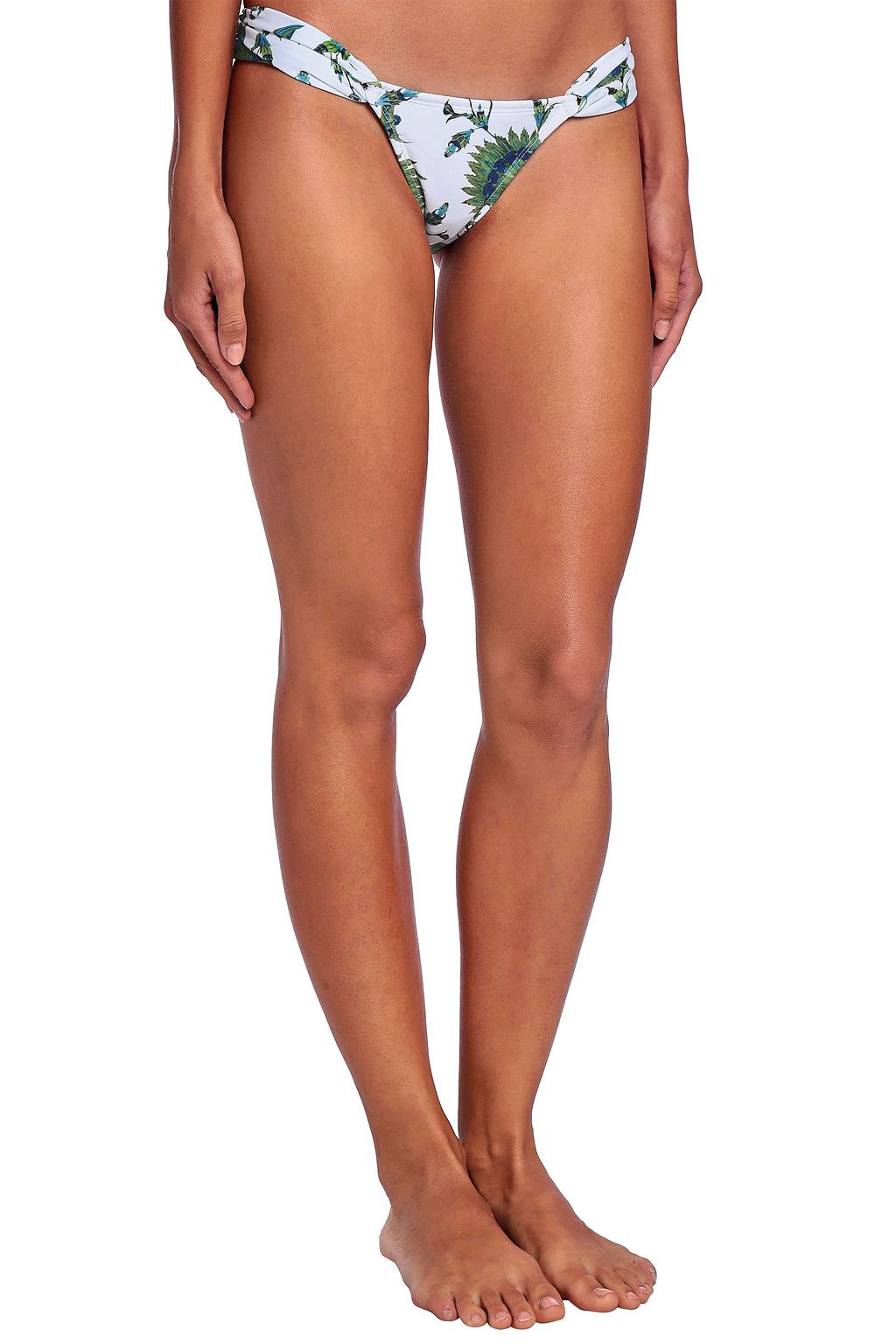 VIX PAULA HERMANNY Printed low-rise bikini briefs