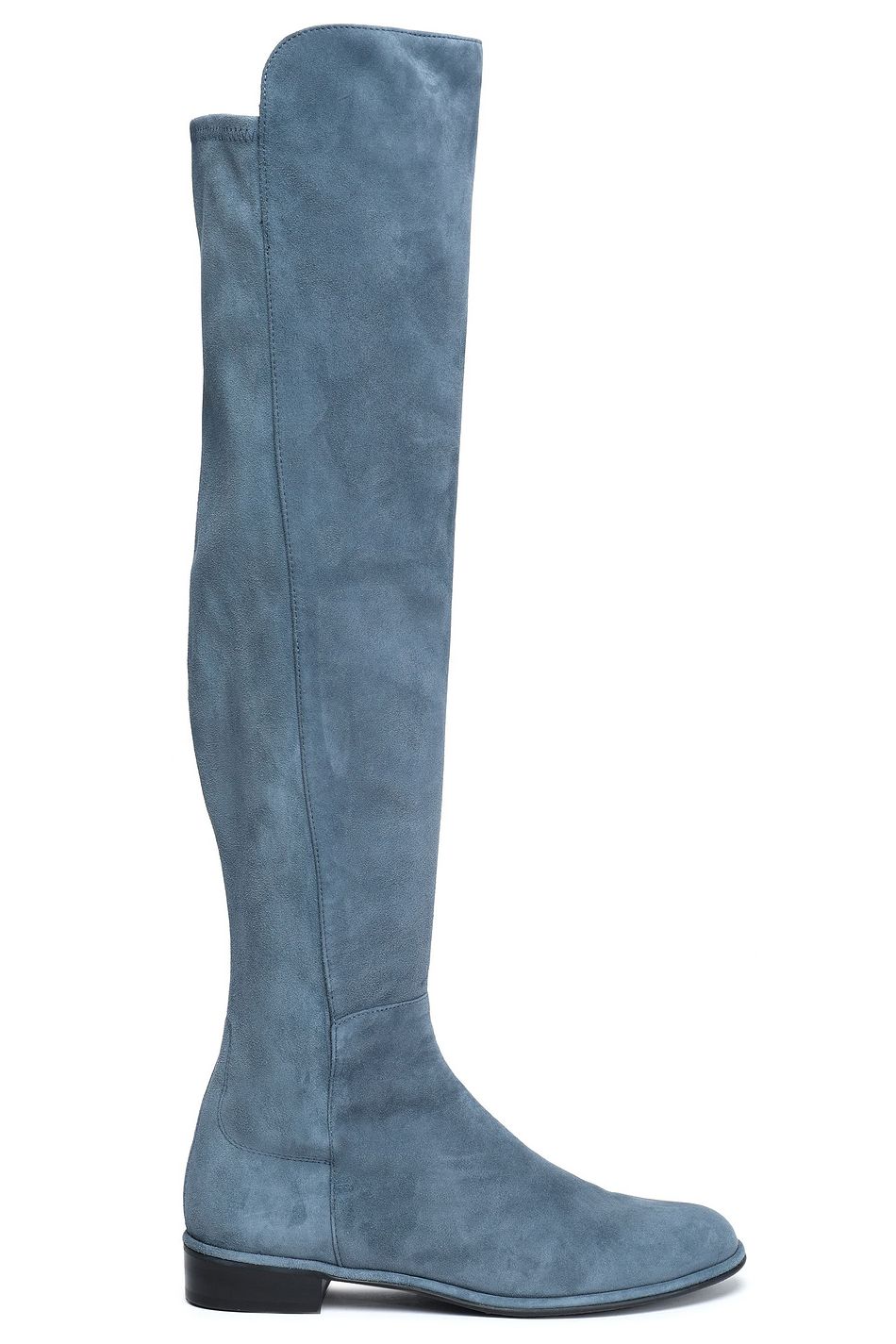 stuart weitzman blue suede shoes