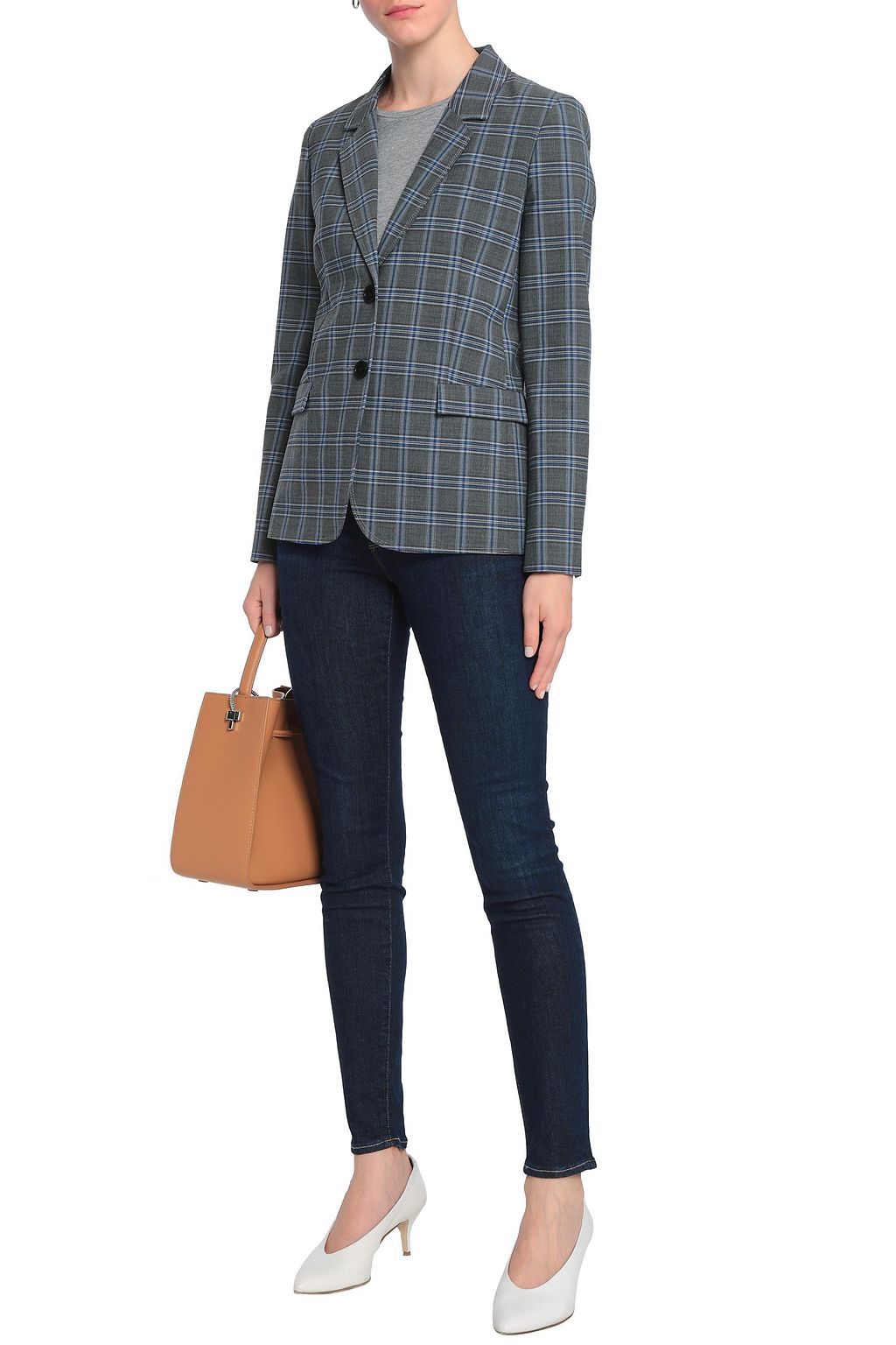FRAME Mid-rise skinny jeans