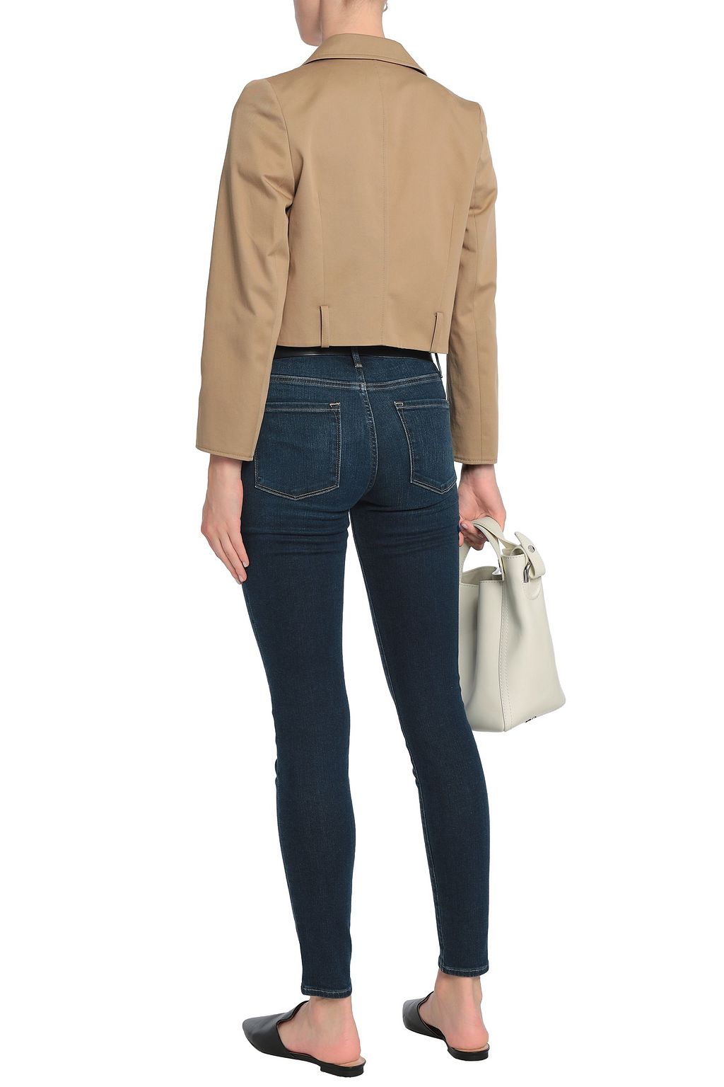 FRAME Mid-rise skinny jeans