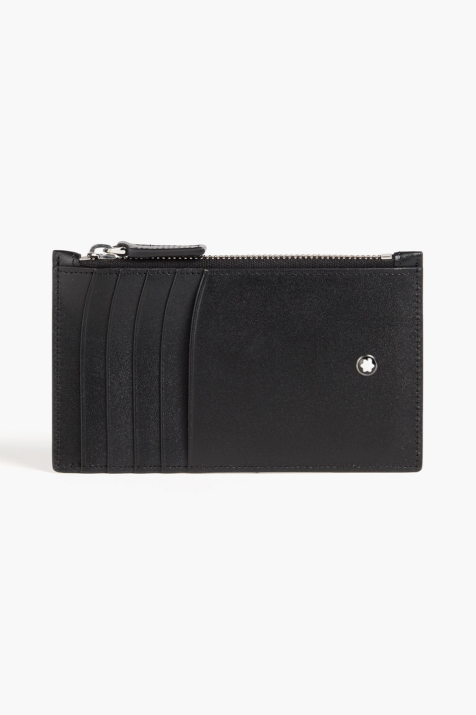 Montblanc Leather Cardholder In Black