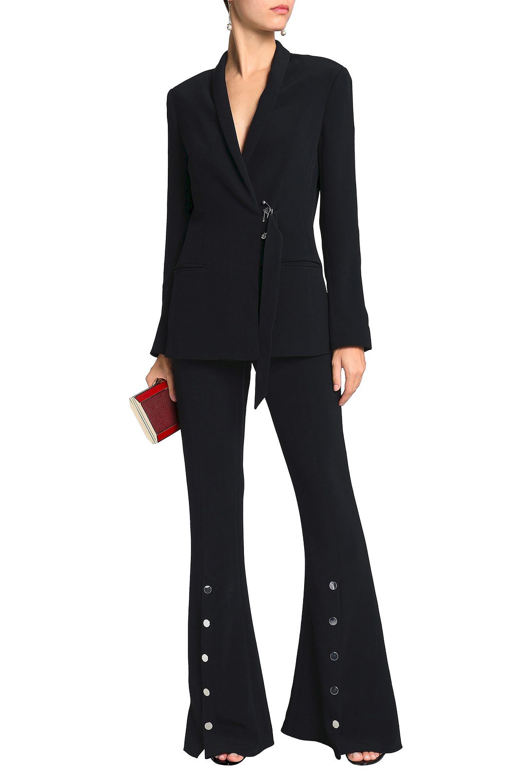 CUSHNIE Crepe blazer