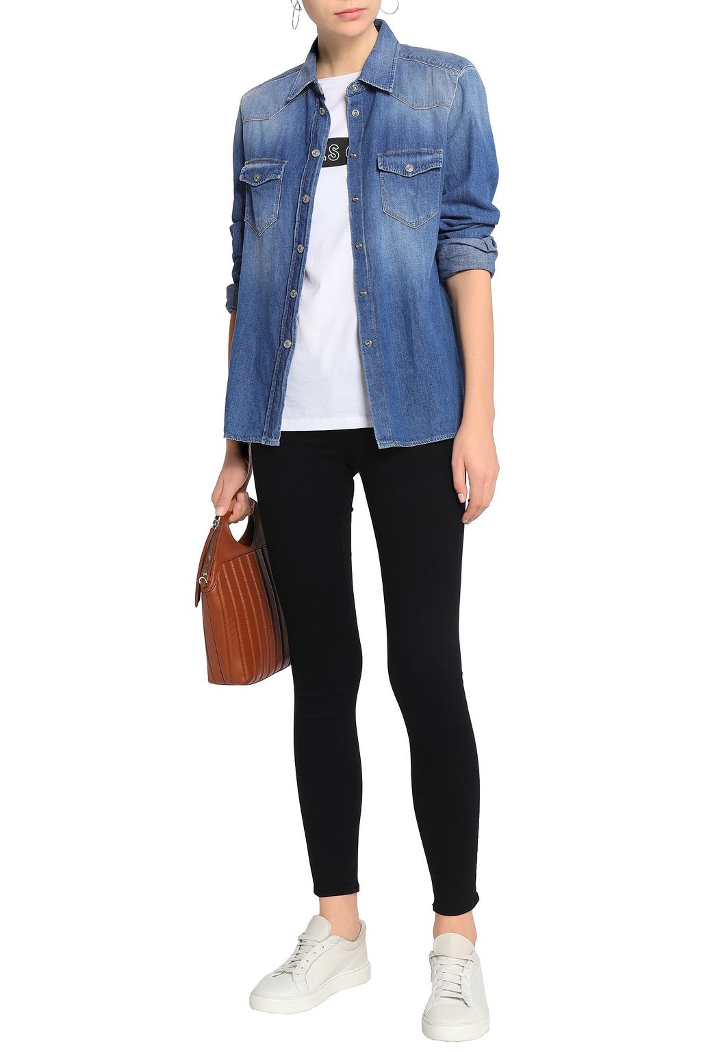 FRAME Le Skinny de Jeanne mid-rise skinny jeans