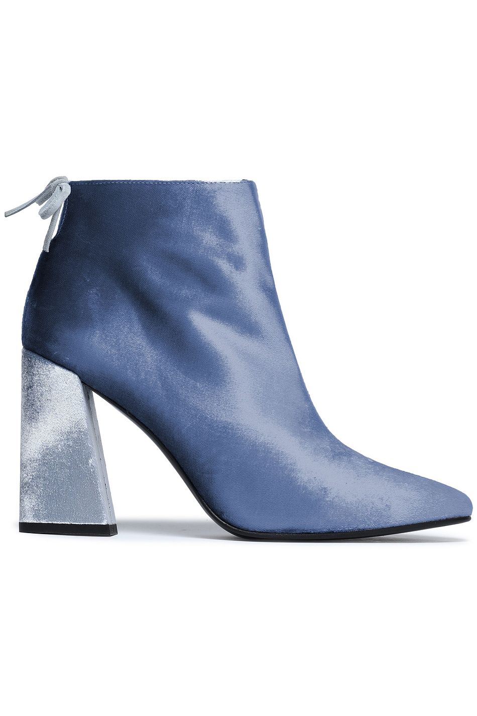 stuart weitzman velvet booties