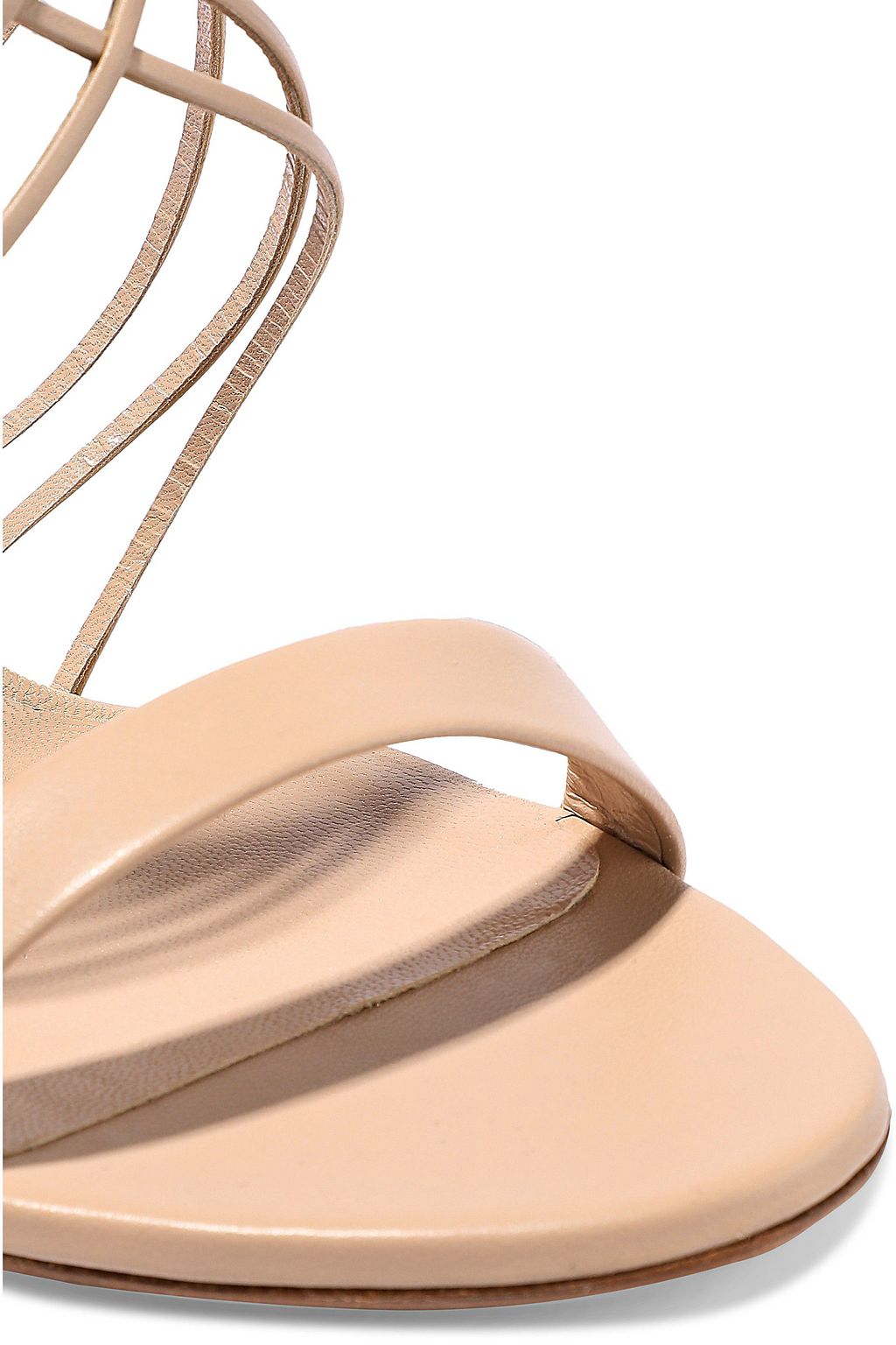 CASADEI Evening strap-detailed leather sandals