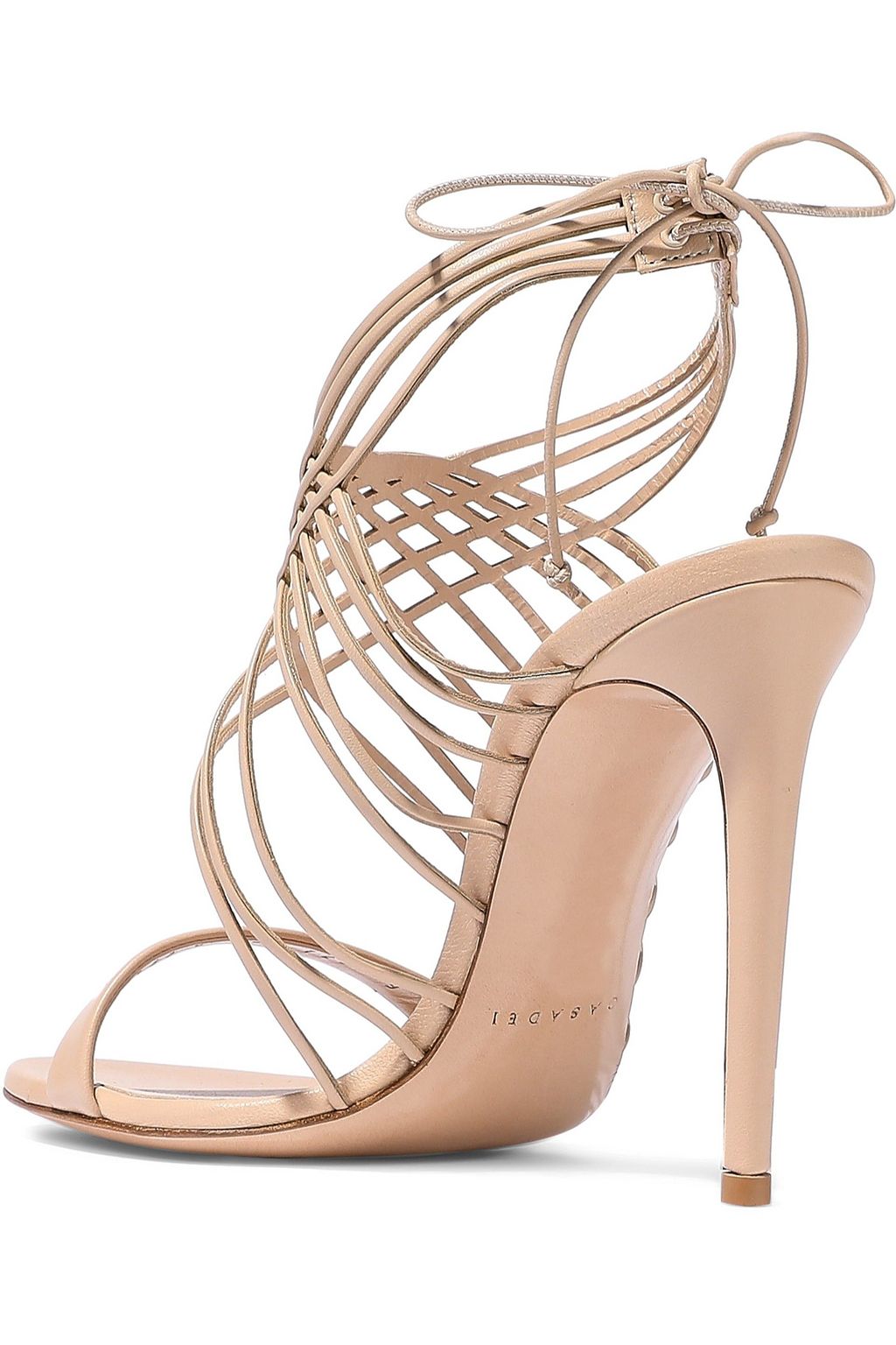CASADEI Evening strap-detailed leather sandals