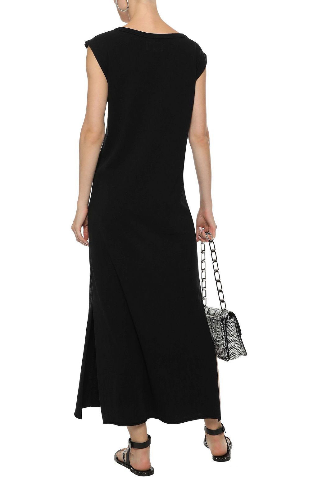 CURRENT/ELLIOTT The Delphi cotton-jersey maxi dress
