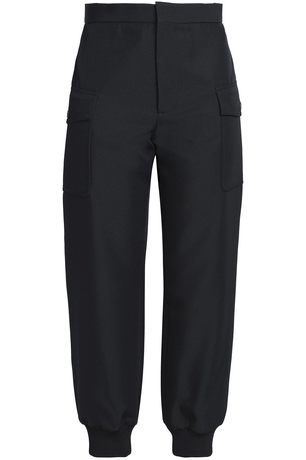 tapered twill pants