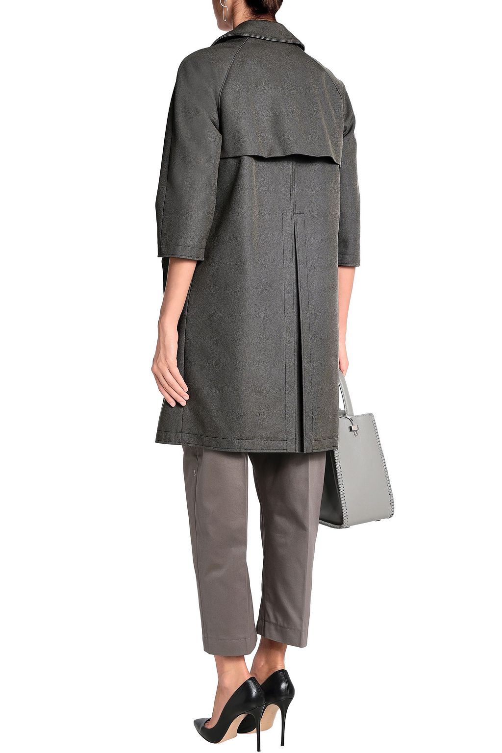 MARNI Double-breasted cotton-canvas trench coat