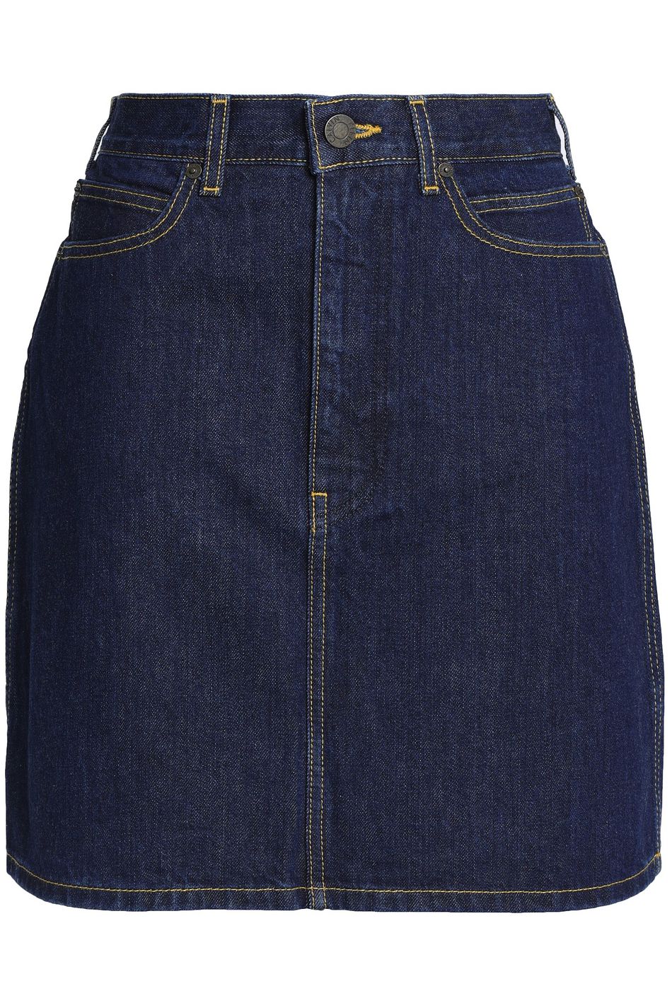 calvin klein denim skirt