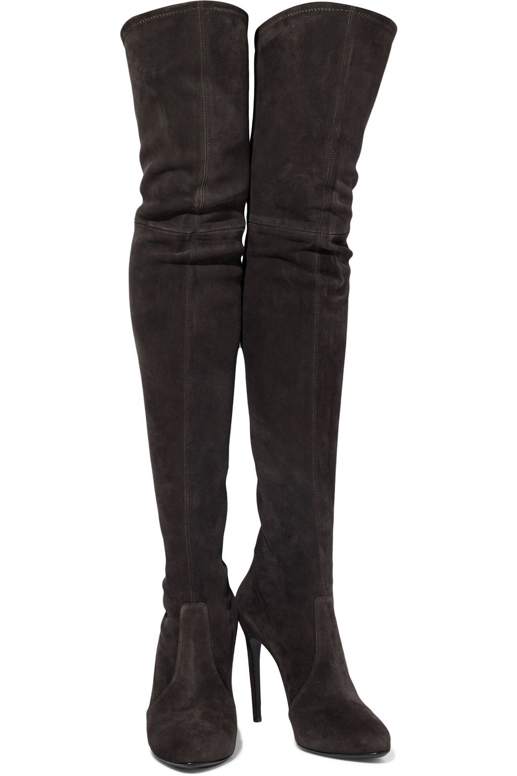 CASADEI Suede thigh boots