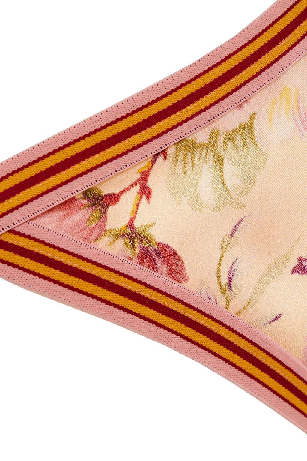 ZIMMERMANN Floral-print low-rise bikini briefs
