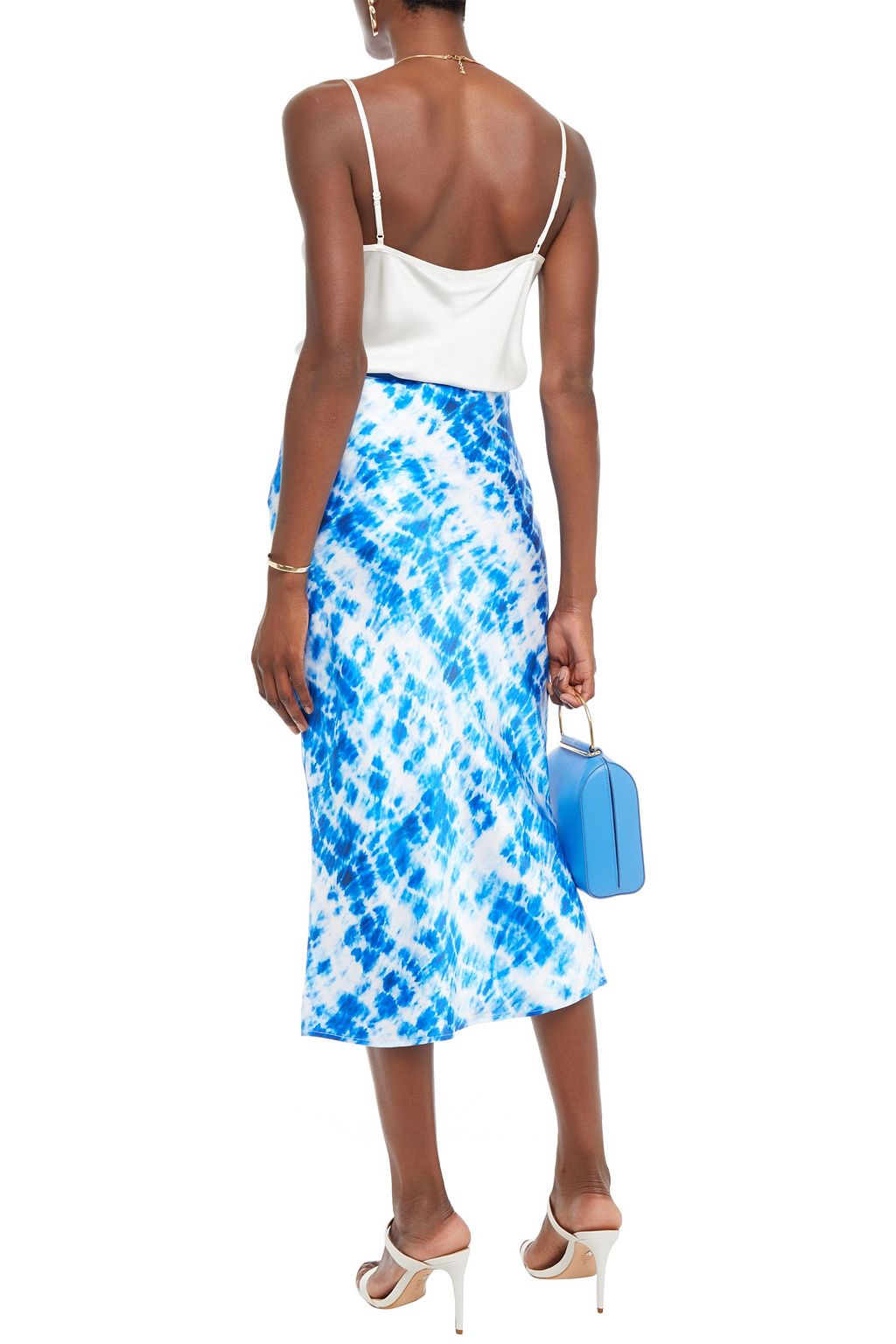 CAMI NYC The Jessica silk-charmeuse midi skirt