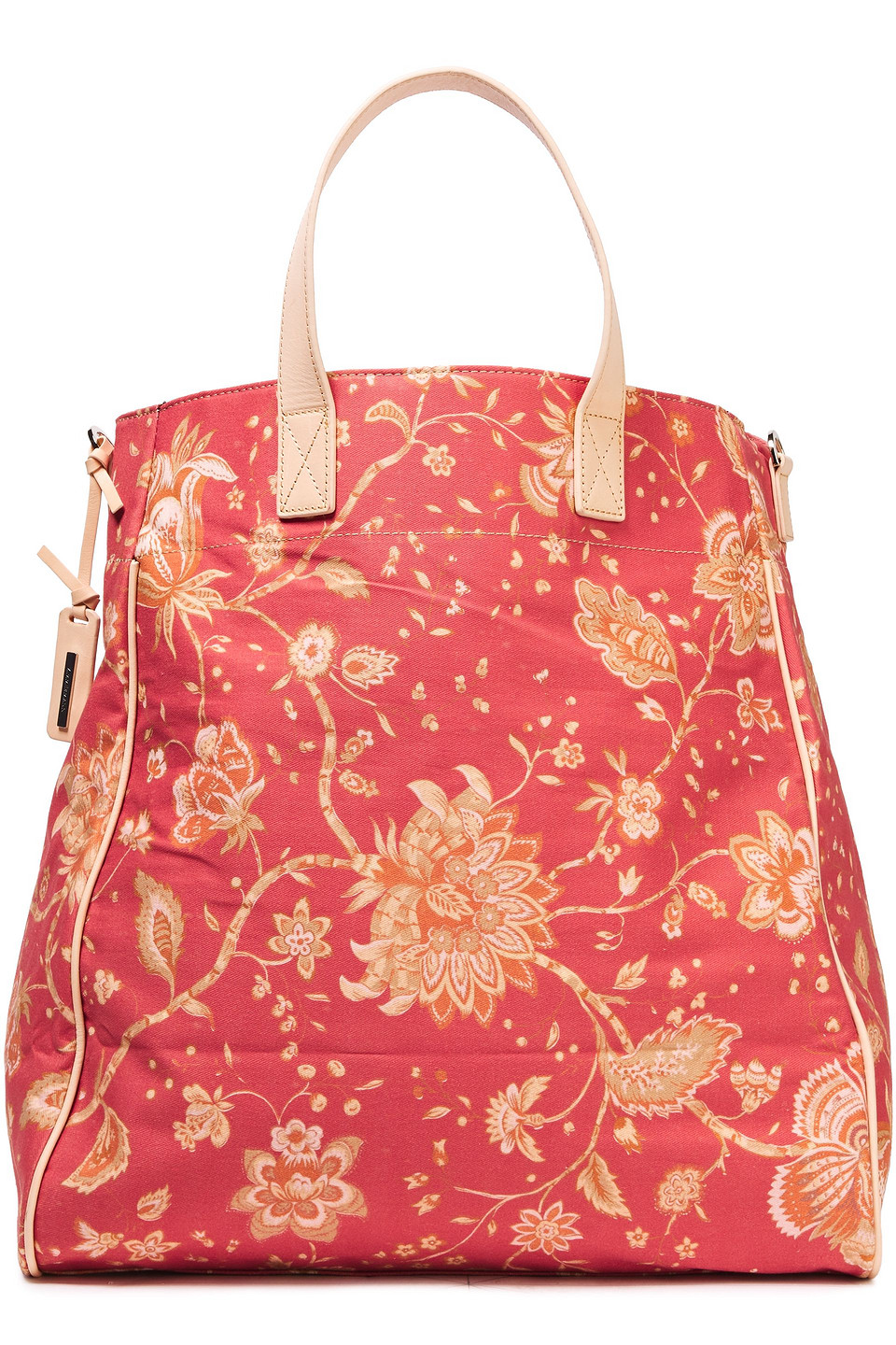 zimmermann leopard beach bag