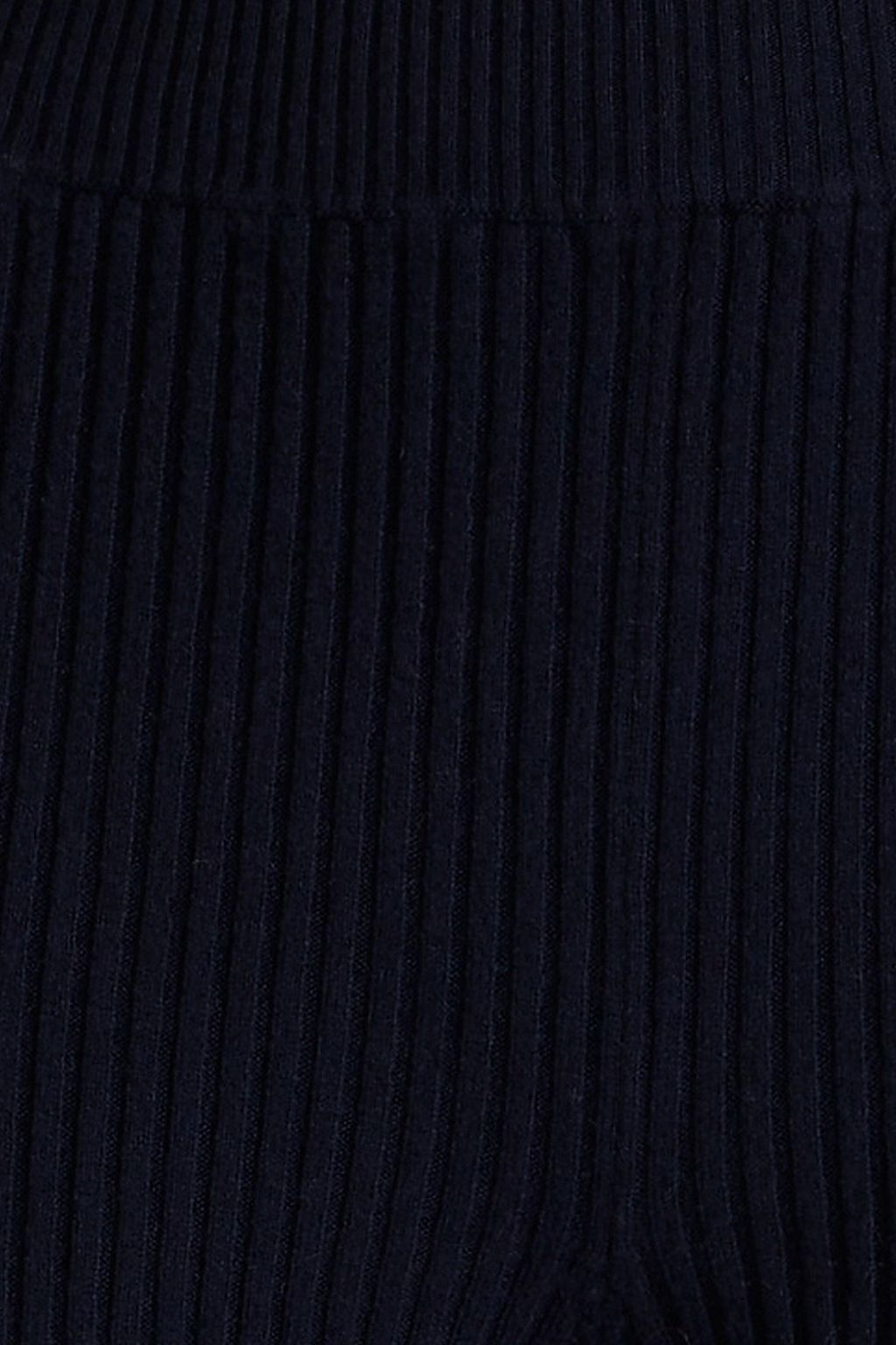 CHLOÉ Ribbed wool-blend flared pants