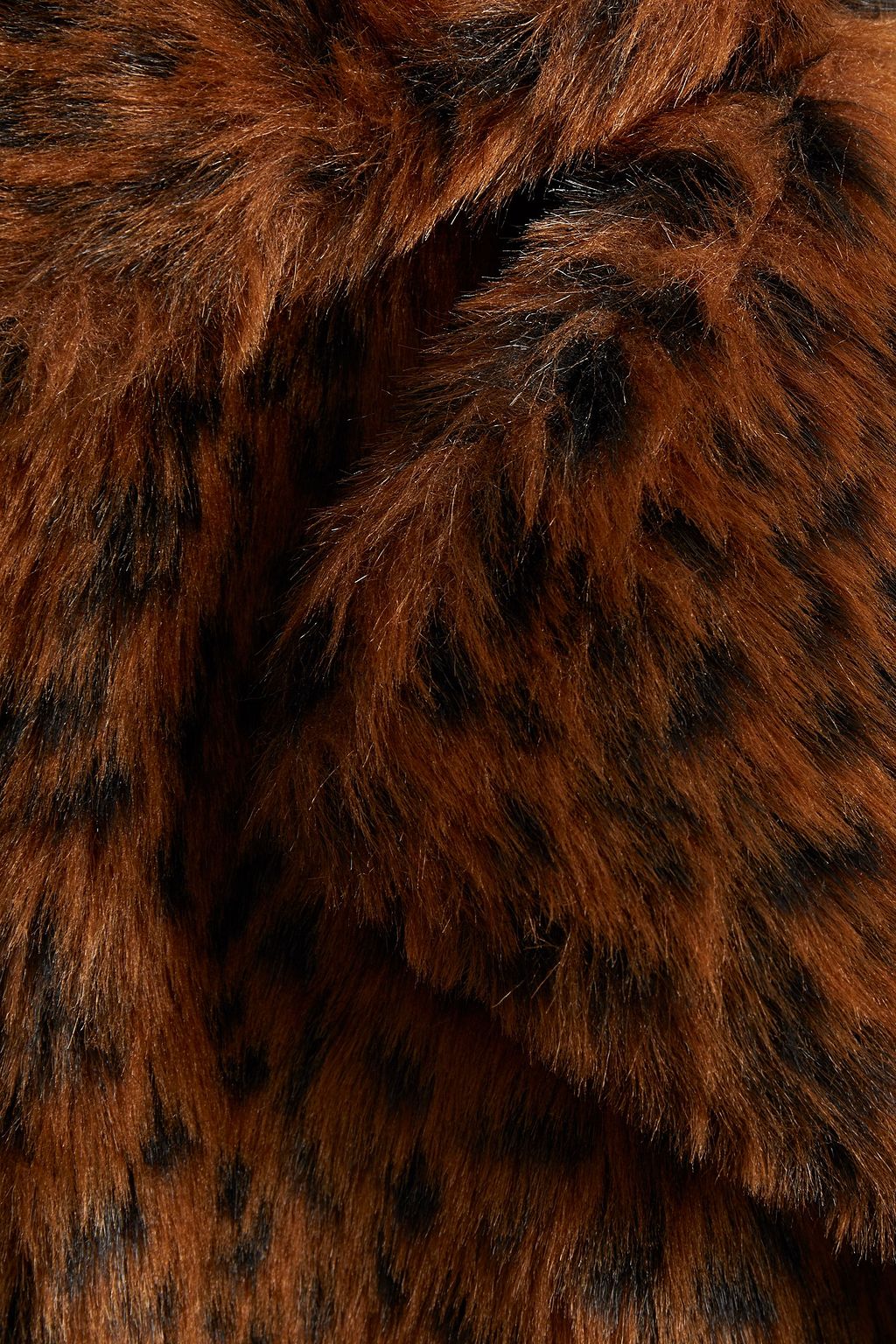JOIE Kisha leopard-print faux fur coat