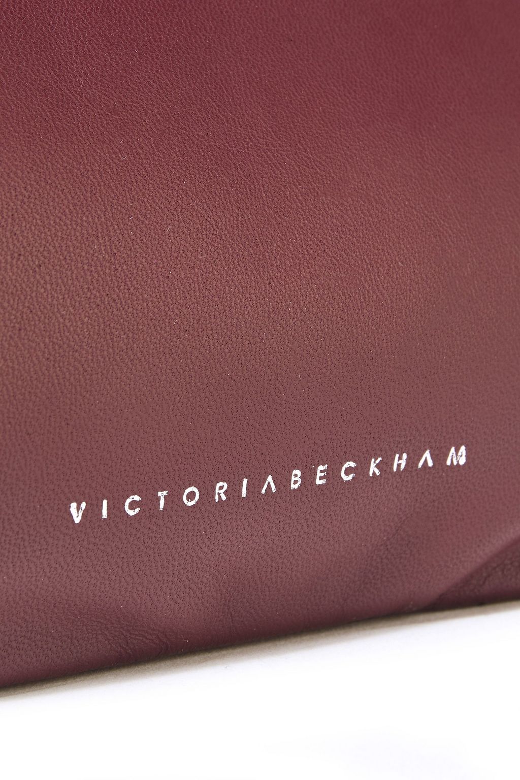VICTORIA BECKHAM Pocket leather clutch