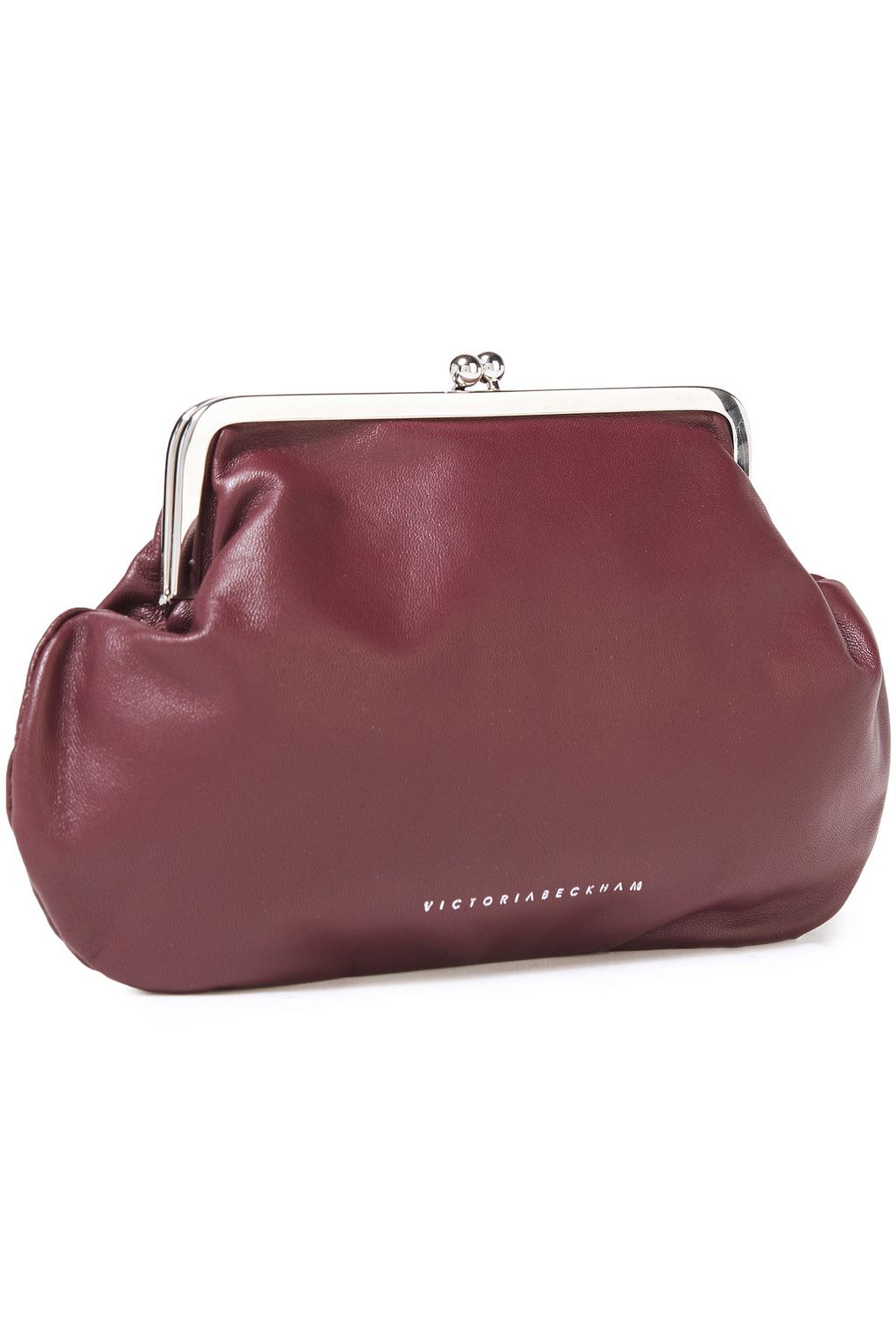 VICTORIA BECKHAM Pocket leather clutch