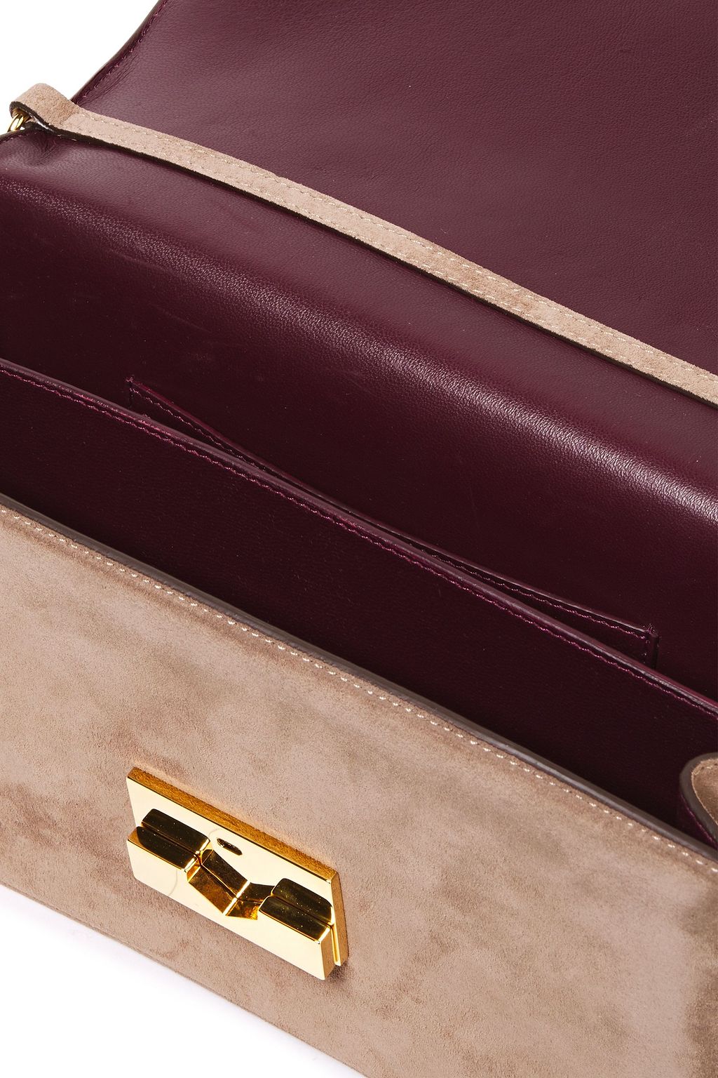 VICTORIA BECKHAM Suede shoulder bag