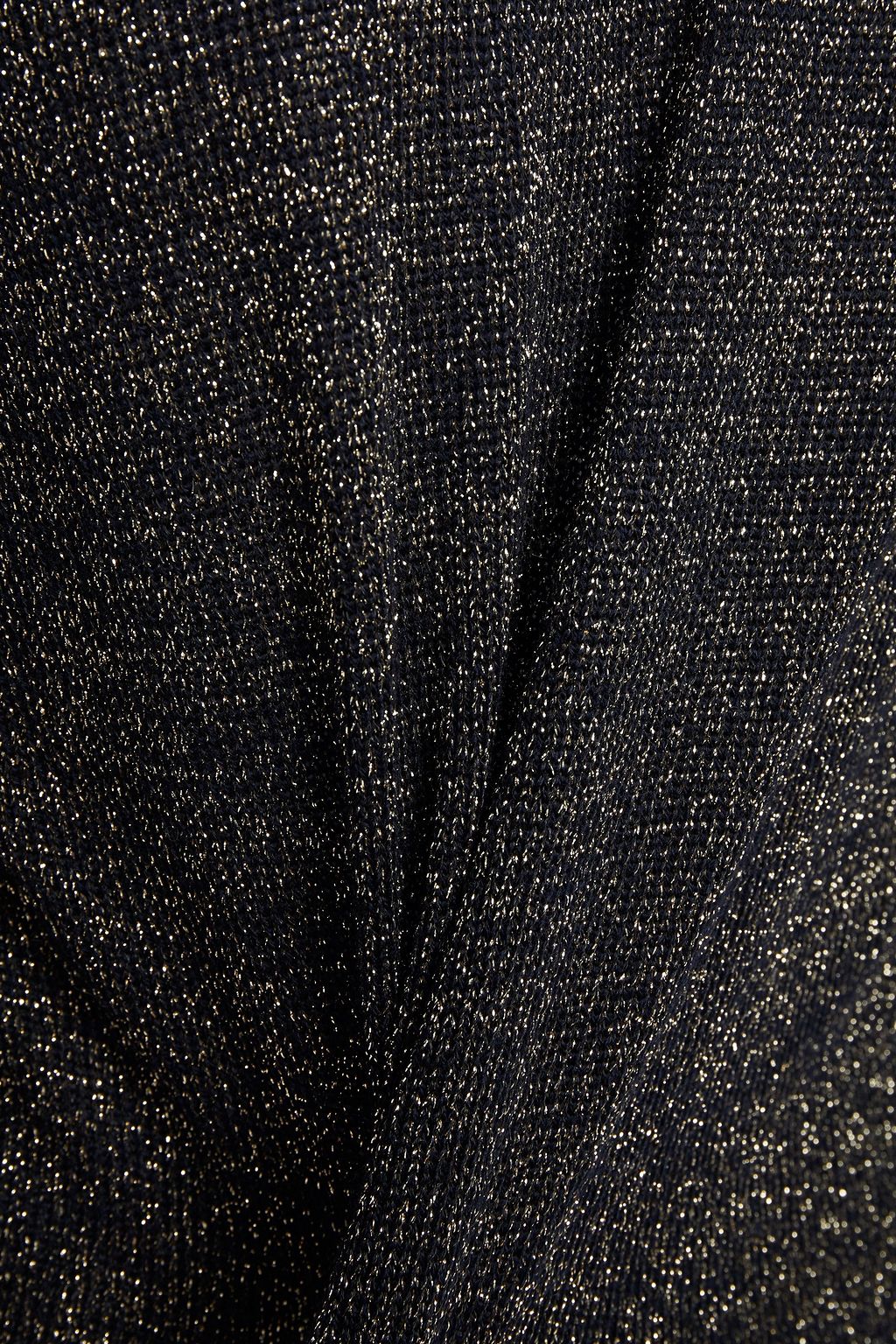JOIE Artima gathered metallic wool-blend sweater