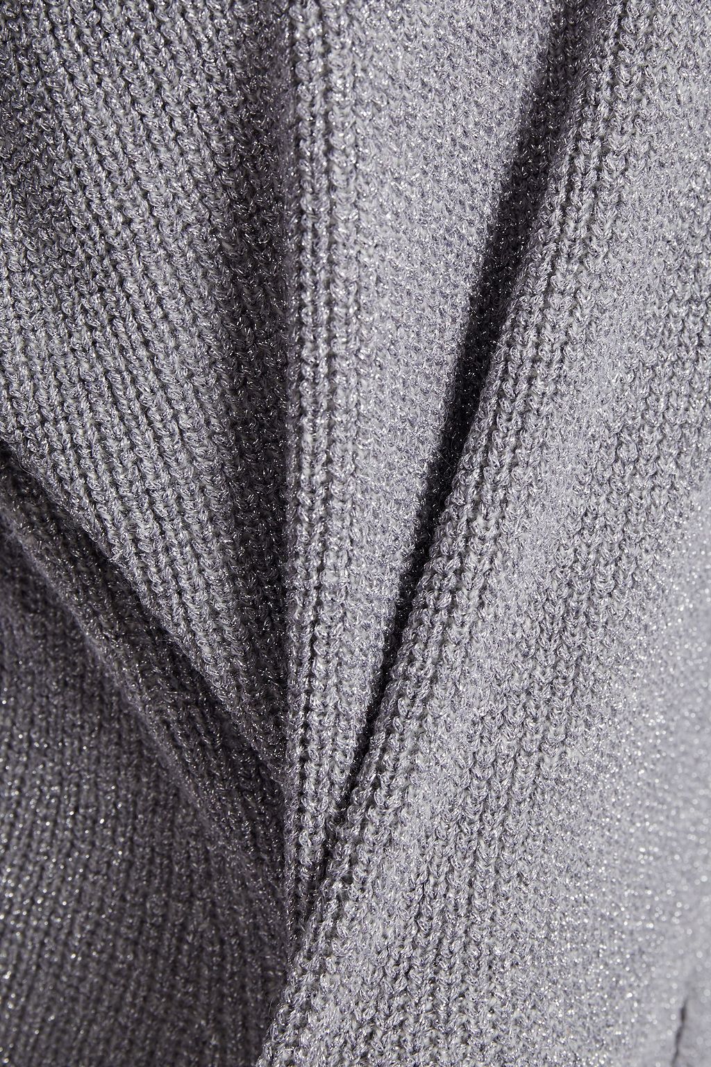 JOIE Cicilia metallic knitted sweater