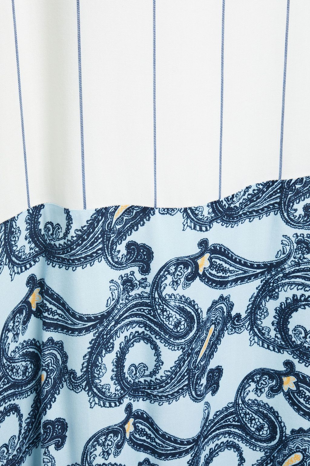 ACNE STUDIOS Jacquard-paneled printed voile maxi dress