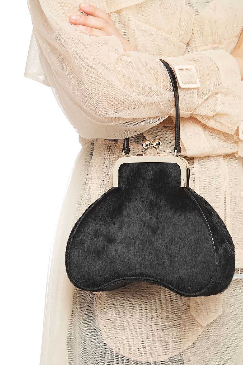 SIMONE ROCHA Calf hair tote