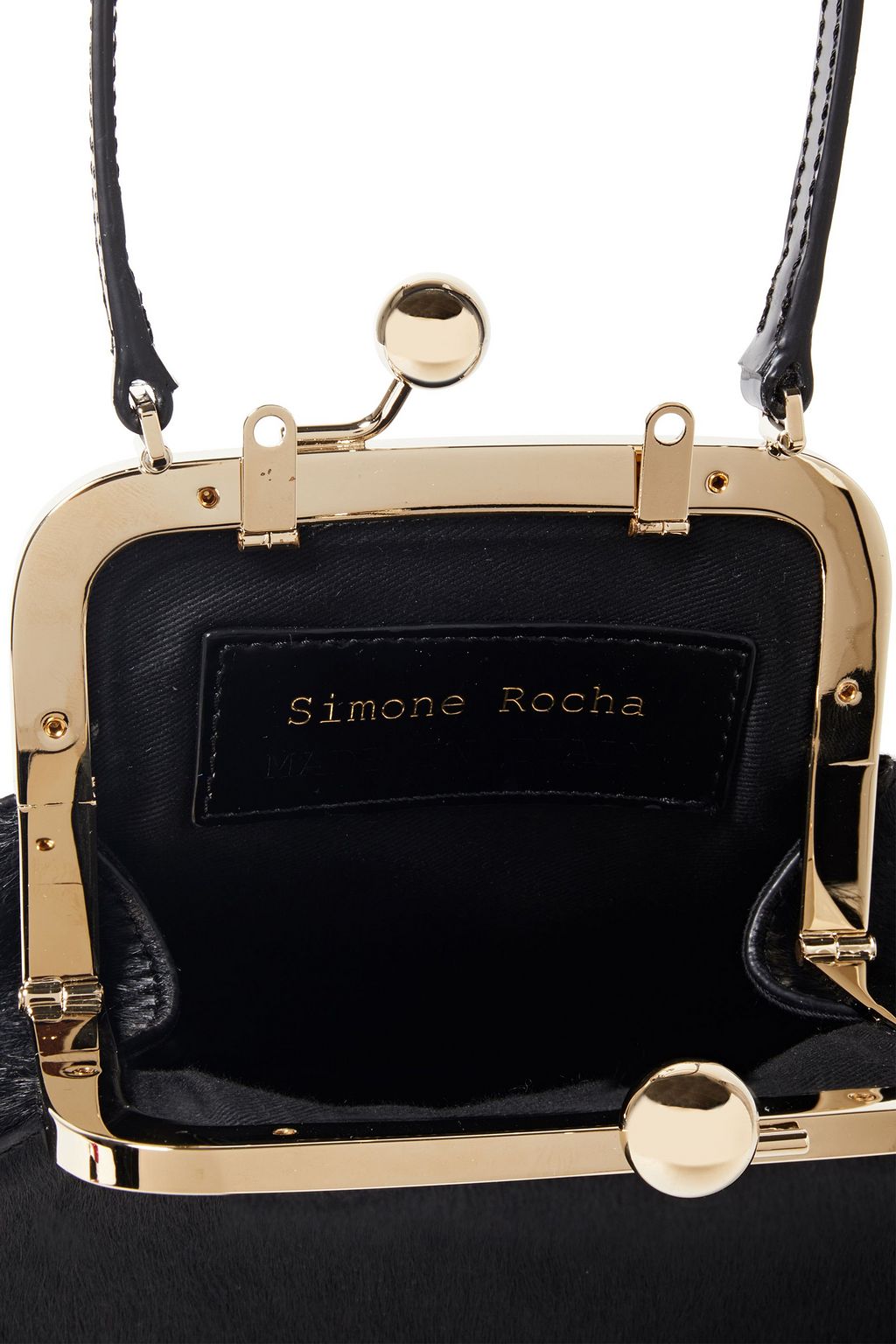 SIMONE ROCHA Calf hair tote