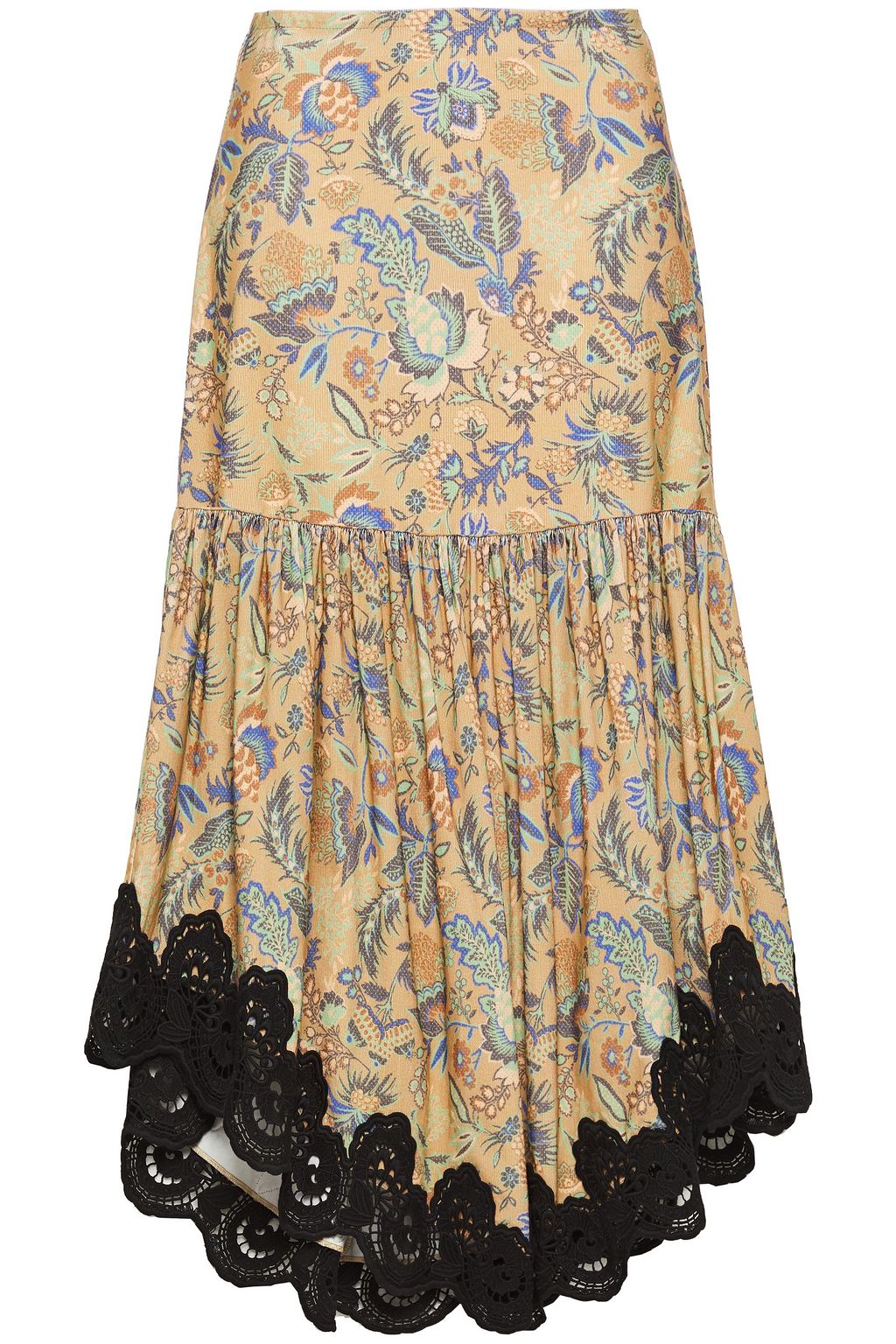 corduroy midi skirt