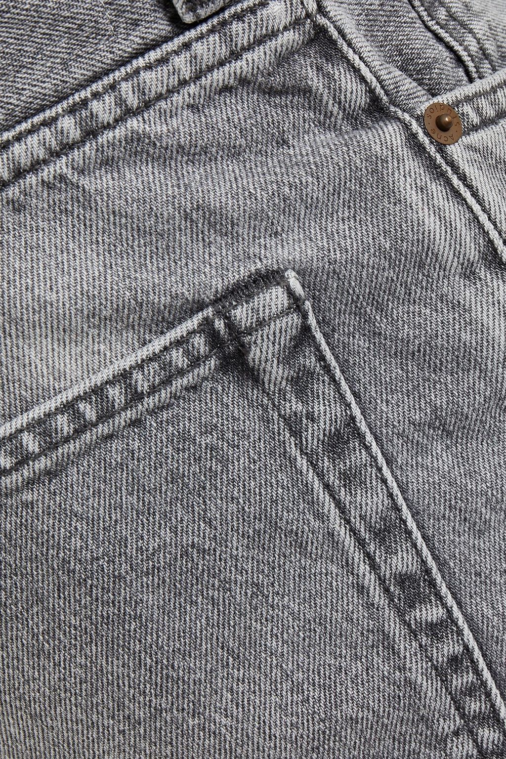 ACNE STUDIOS جينز بخصر مرتفع بأرجل مستقيمة