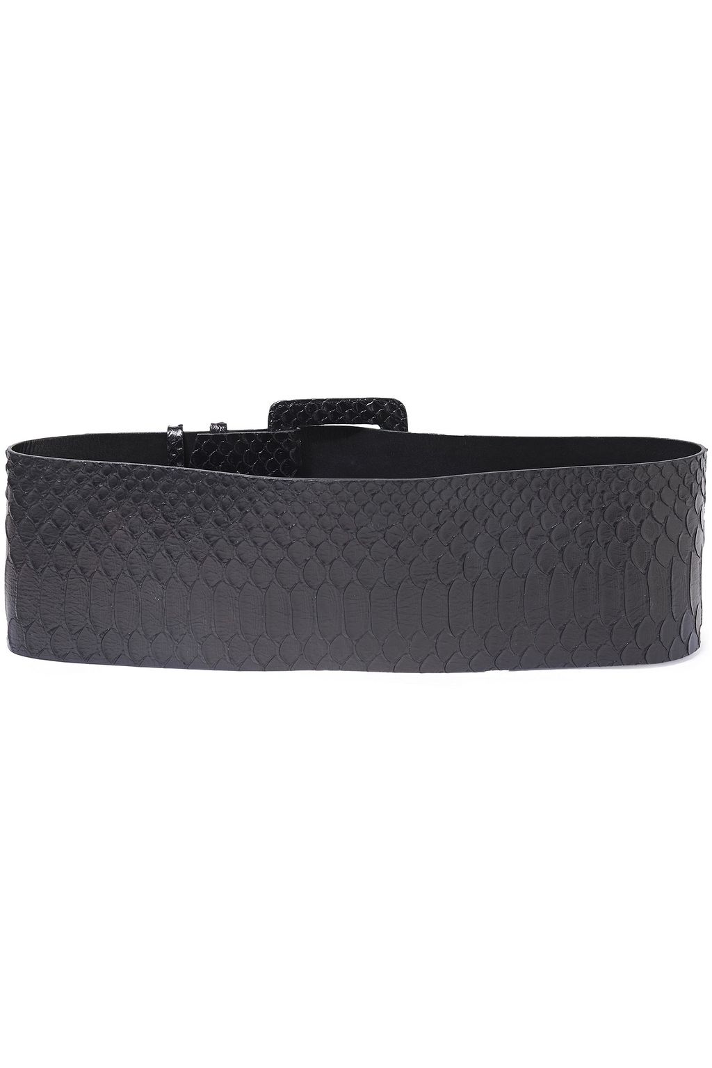 ZIMMERMANN Snake-effect leather belt
