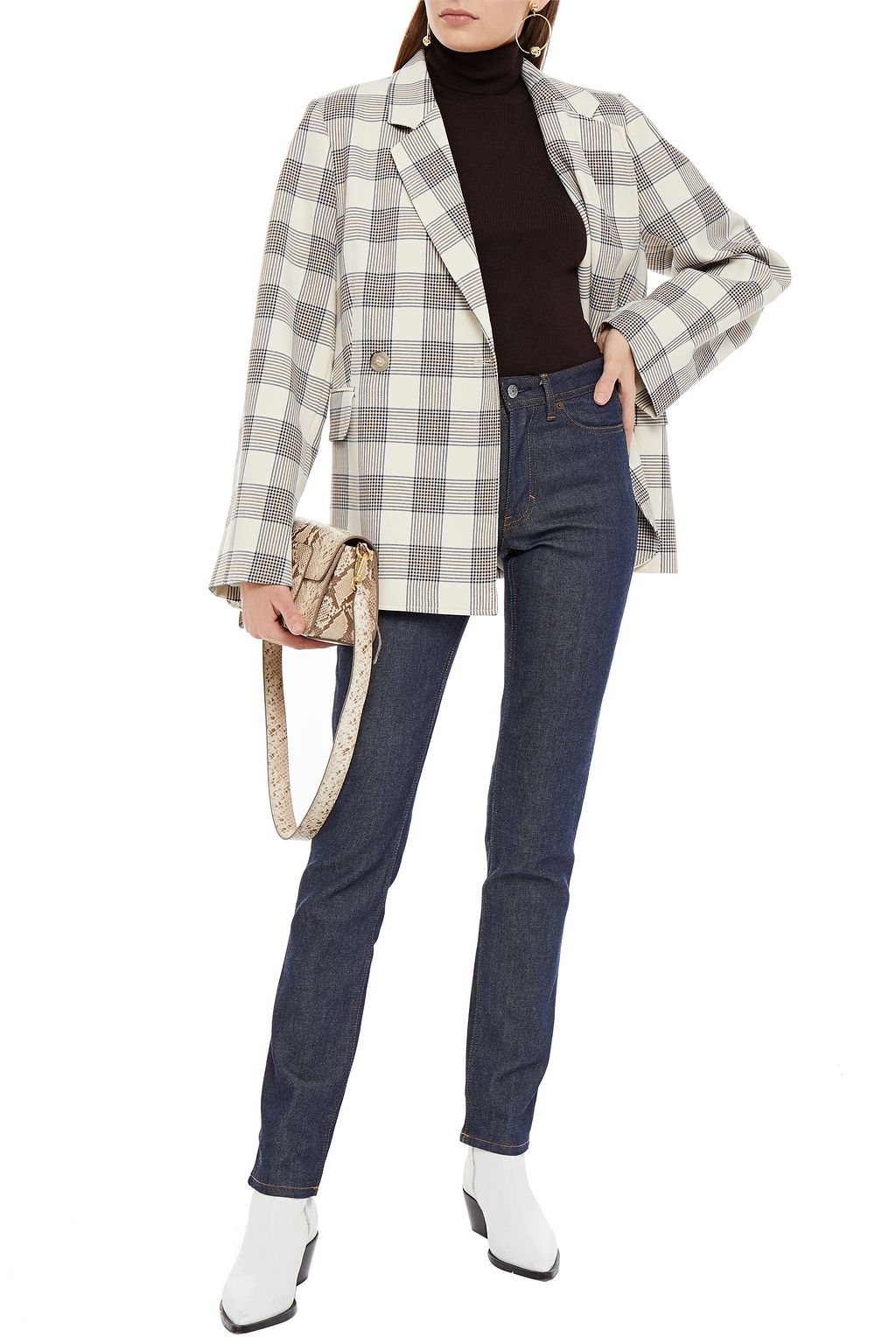 ACNE STUDIOS High-rise slim-leg jeans