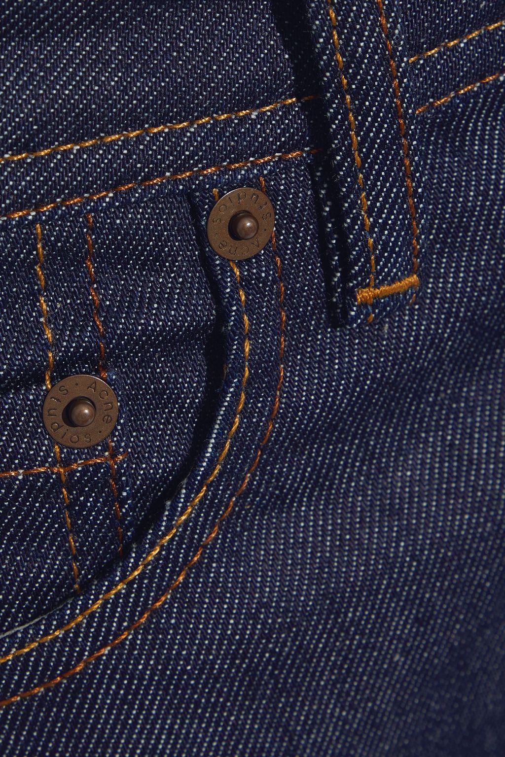 ACNE STUDIOS South high-rise straight-leg jeans