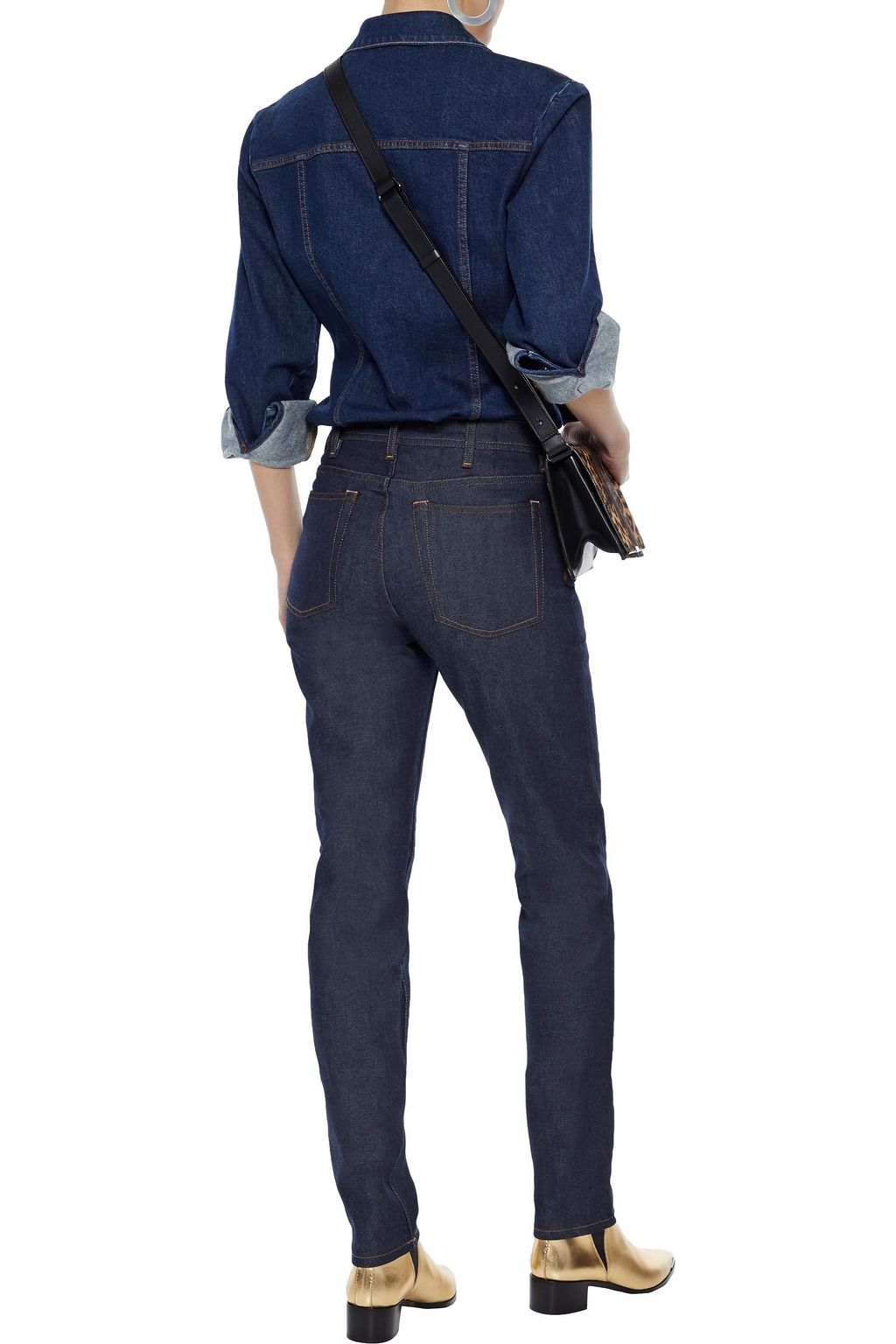 ACNE STUDIOS South high-rise straight-leg jeans