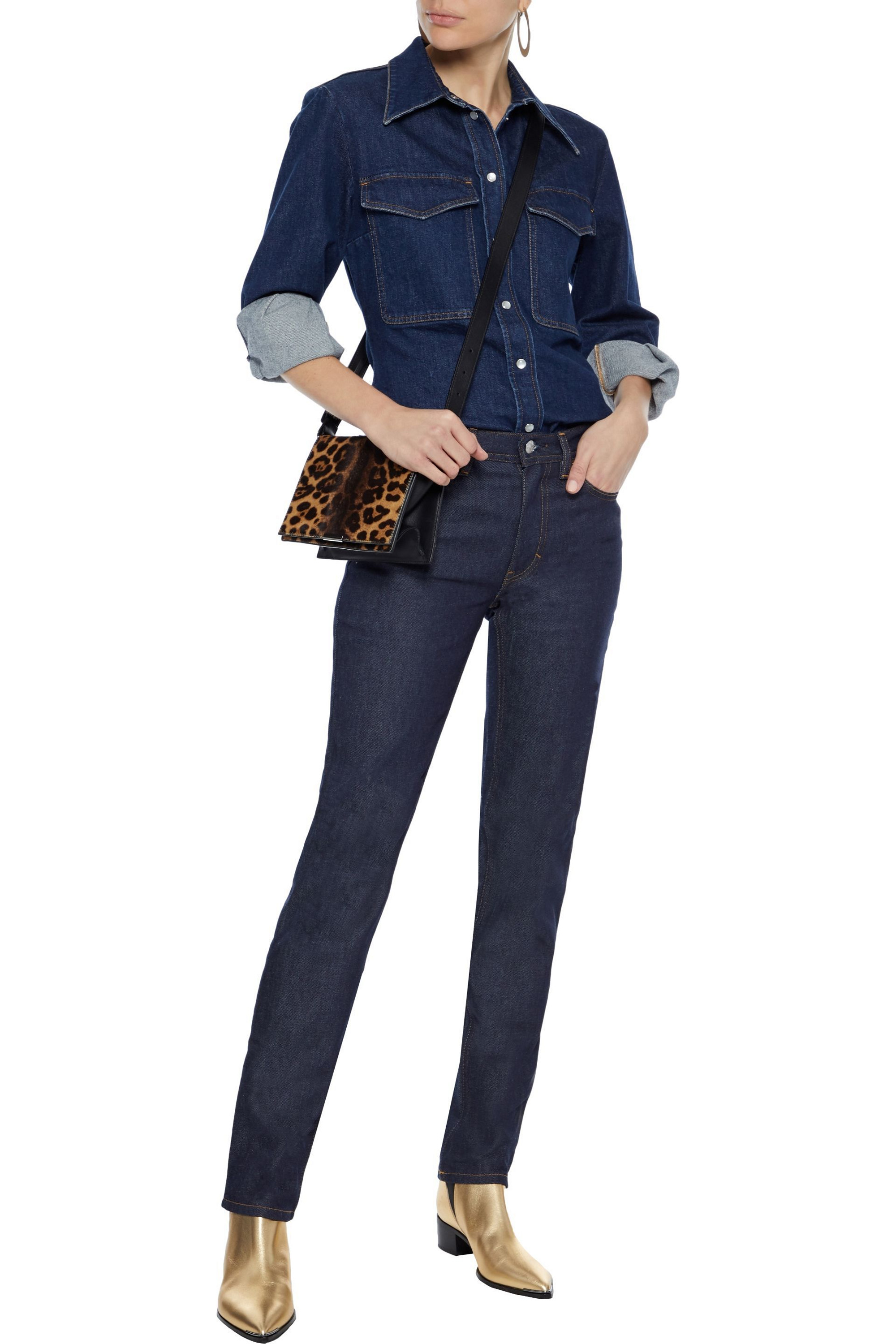 Acne Studios South high-rise straight-leg jeans