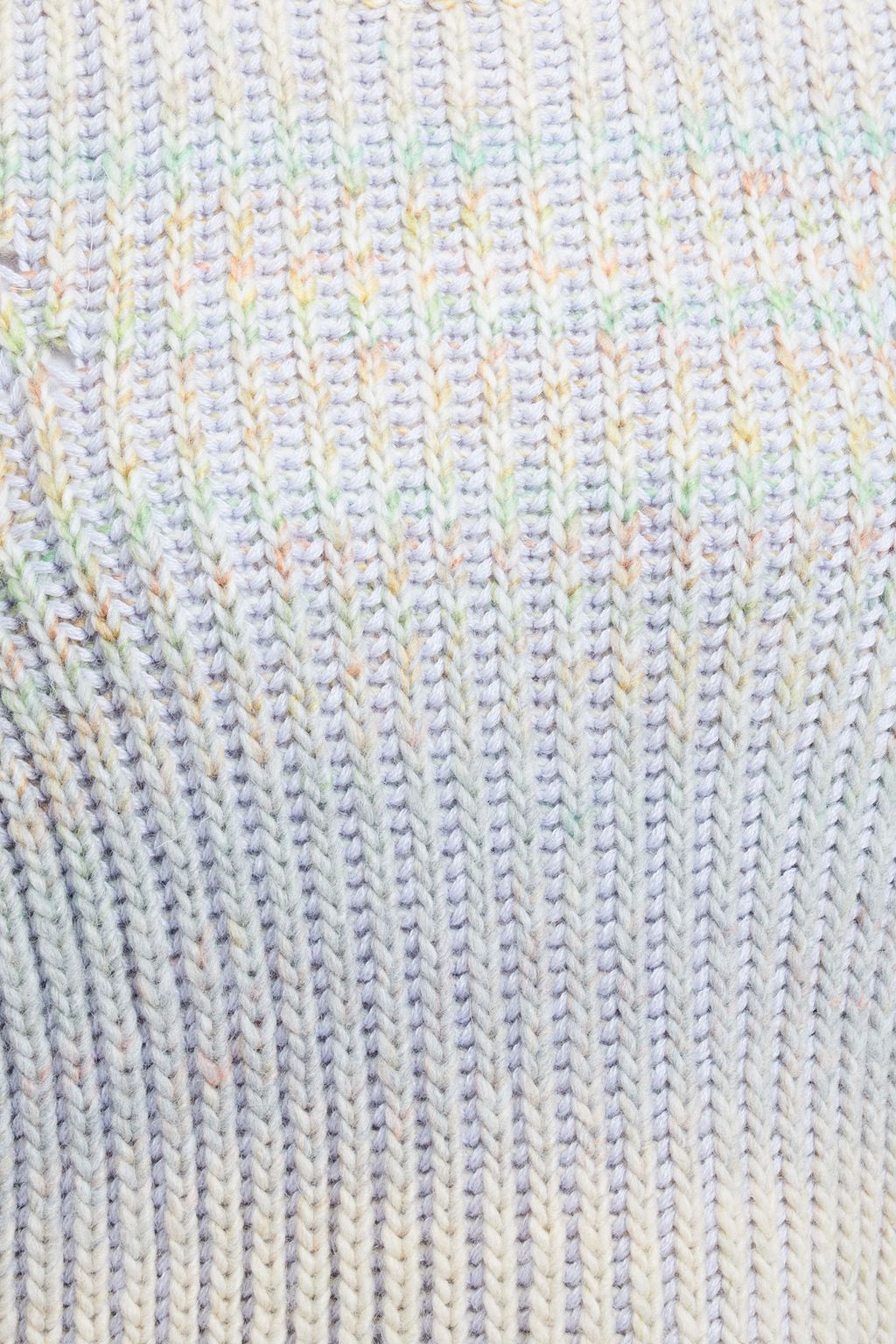 ACNE STUDIOS Dégradé ribbed-knit sweater