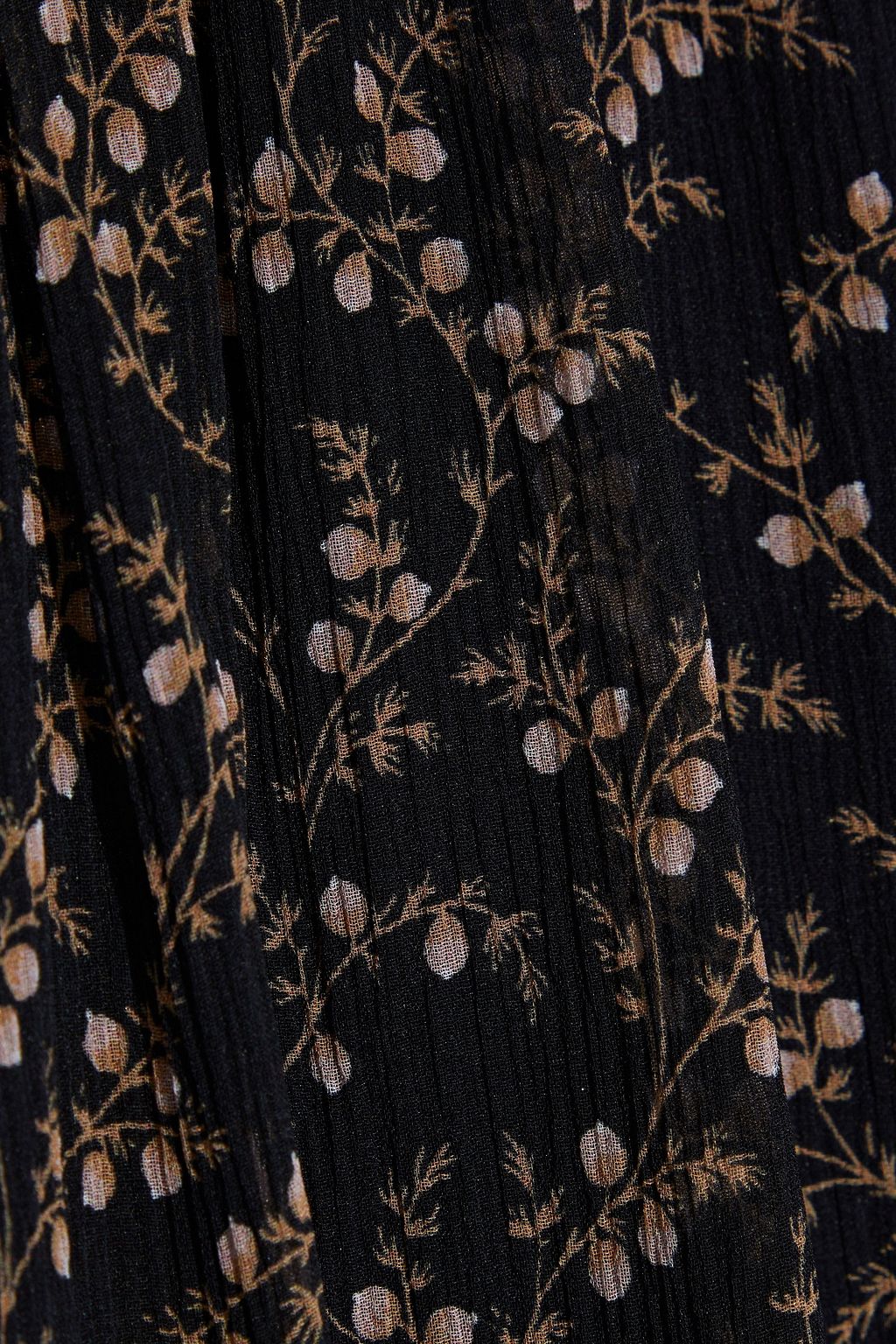 SIMKHAI Printed silk-georgette blouse