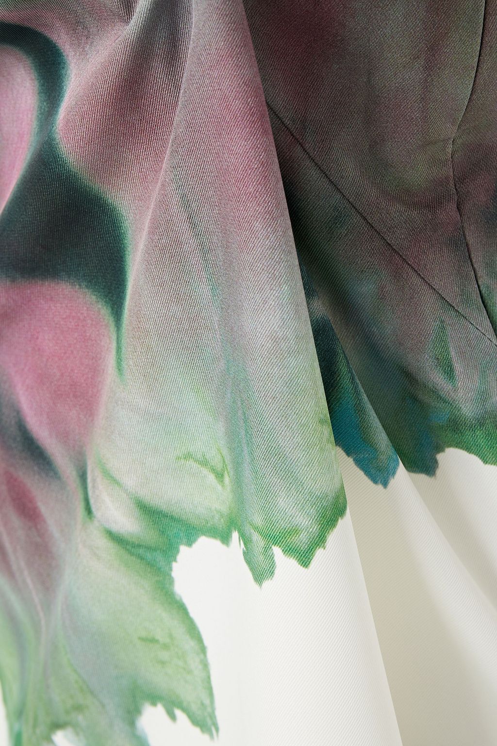 ACNE STUDIOS Slip Dress aus Twill mit Batikmuster