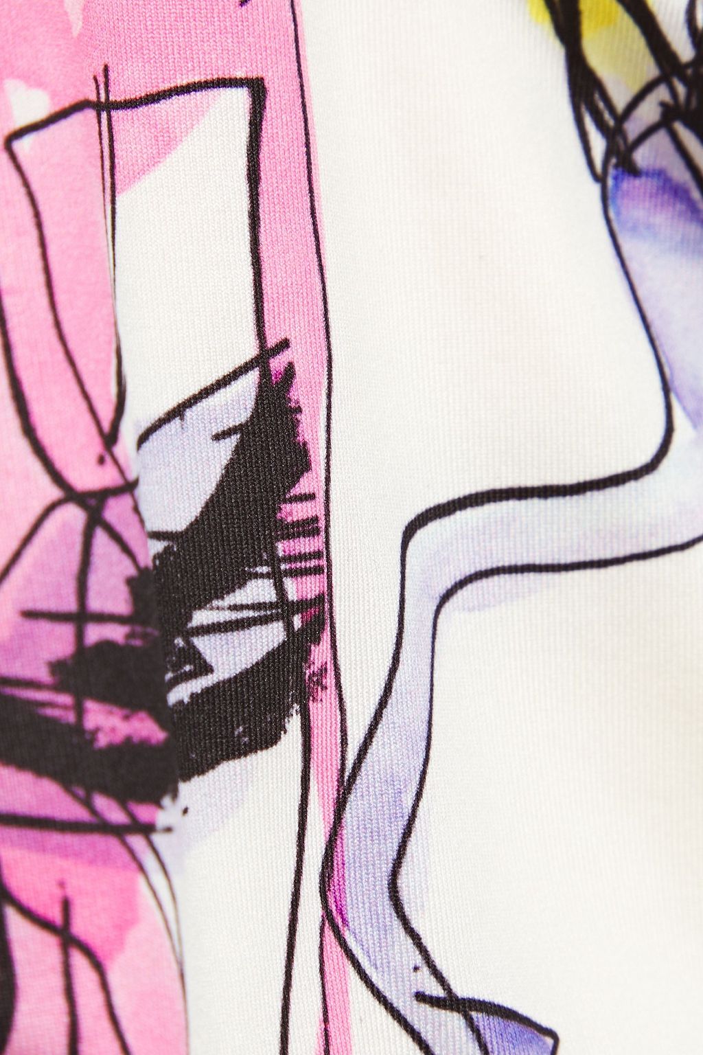 STELLA MCCARTNEY Knotted printed bikini top