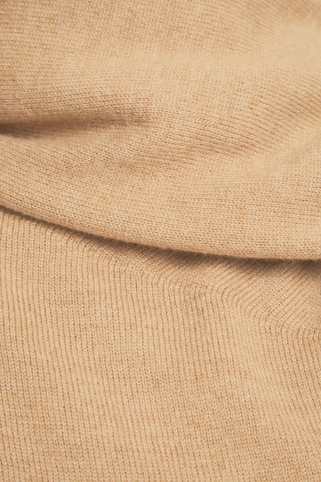 MAJE Draped wool-blend sweater