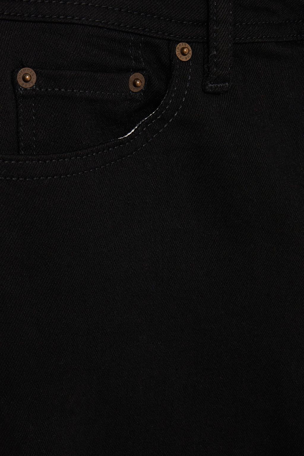 ACNE STUDIOS Climb faded mid-rise skinny jeans