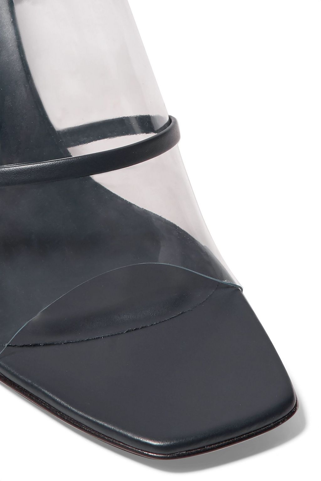 NEOUS Tuber leather and PVC sandals