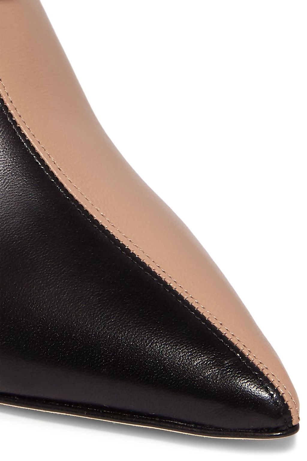 JENNIFER CHAMANDI Nicolò 85 two-tone leather ankle boots