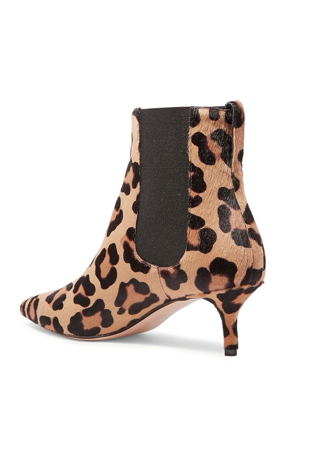 FRANCESCO RUSSO Leopard-print calf hair Chelsea boots